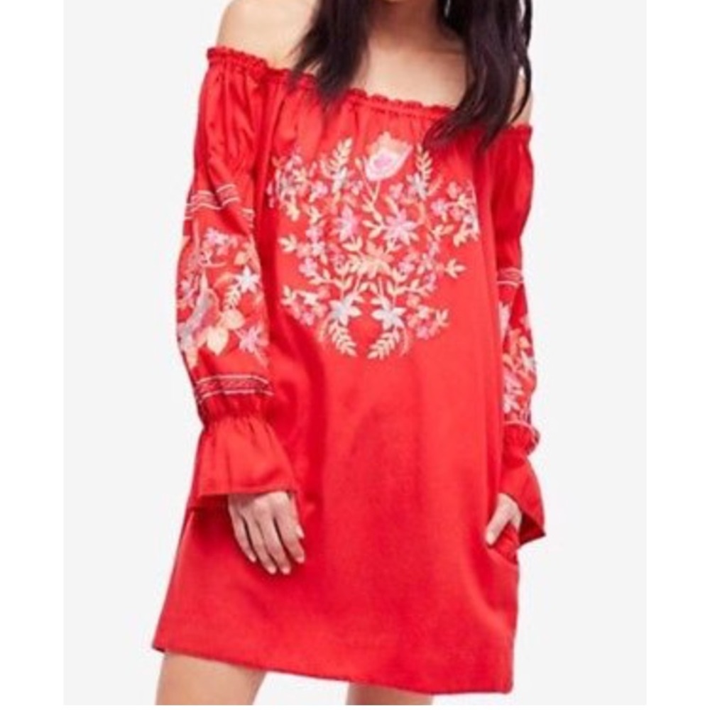 Free people embroidered tunic
